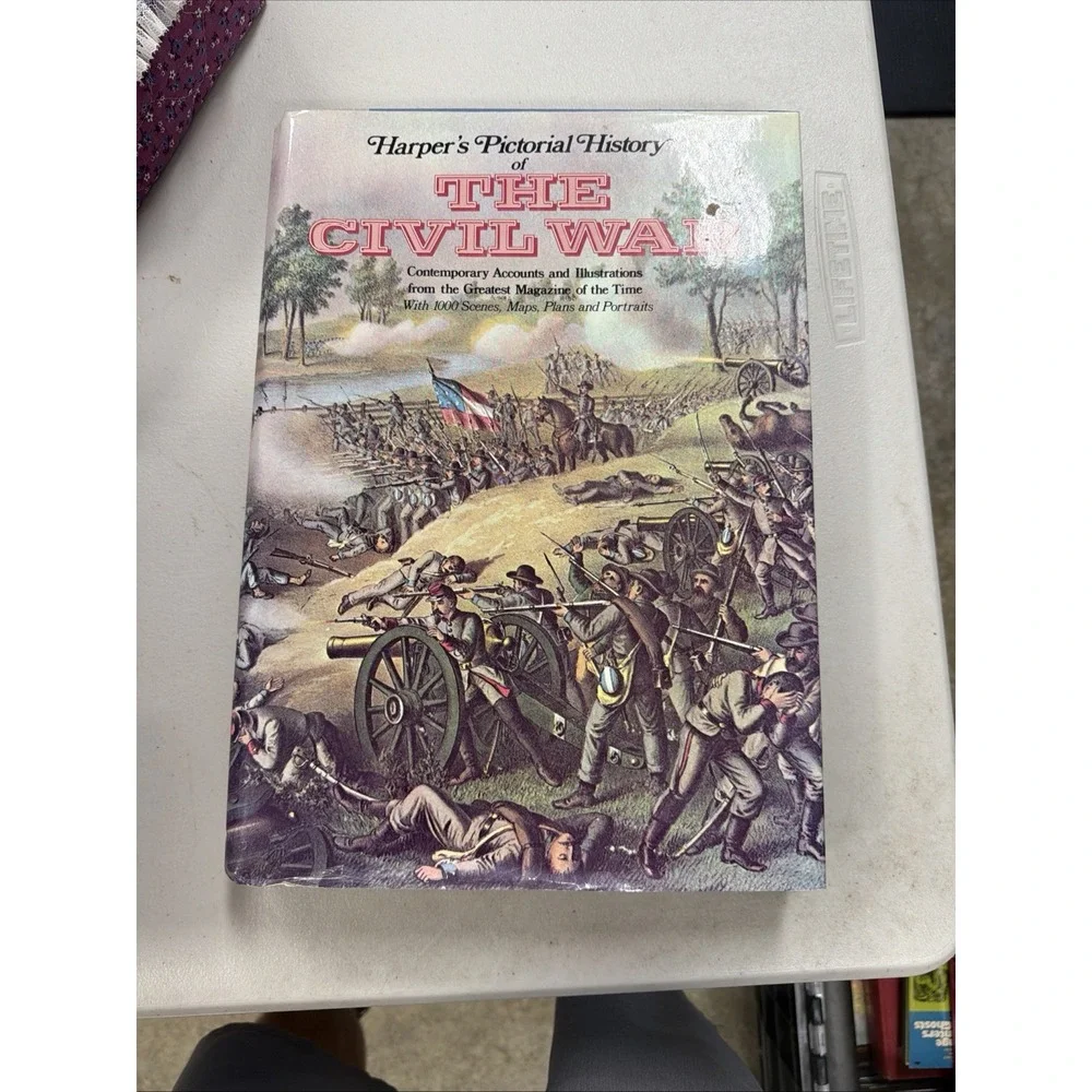 Harper's Pictorial History of the Civil War Hardcover The Fairfax Press oversize